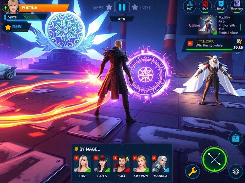 Warlock Legendary multiplayer battle scene